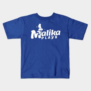 MalikaPlays logo Kids T-Shirt